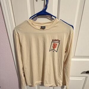 San Francisco Giants x Harry Potter Promo Long Sleeve T‑Shirt Sleeve Logos Large